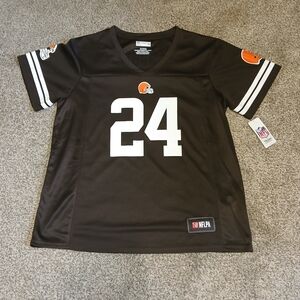 Cleveland Browns Nick Chubb #24 NFL Jersey Women's Size XL (NWT)